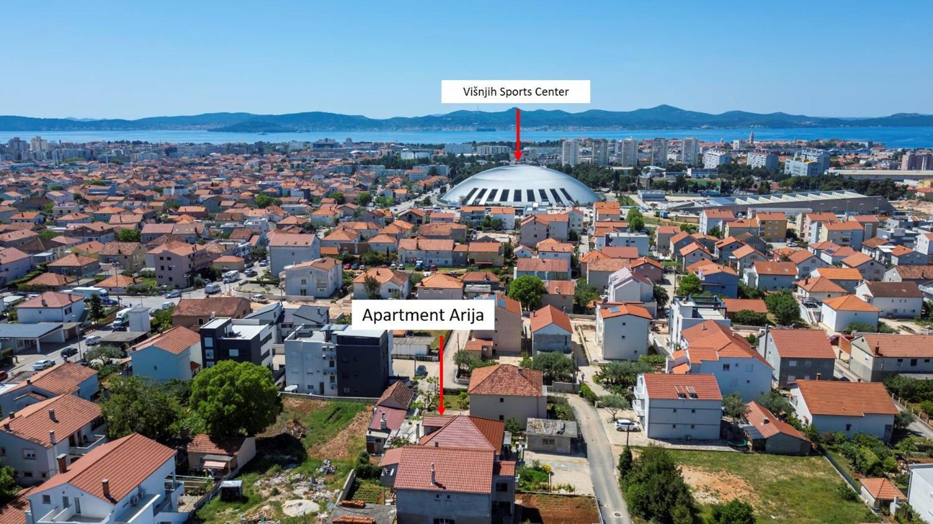 Apartment Arija Zadar Zewnętrze zdjęcie